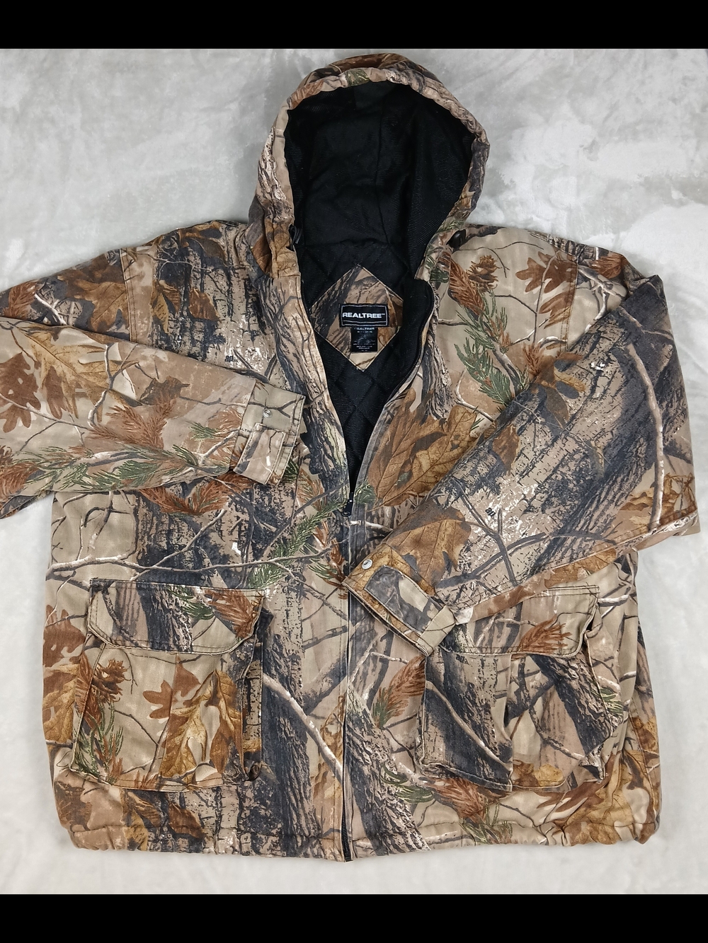 Realtree Hunting Jacket XL Men's Insulated Hooded